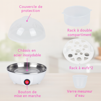 Cuiseur à Œufs Électrique – 21 Œufs